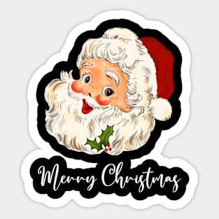 Merry Christmas Santa Sticker